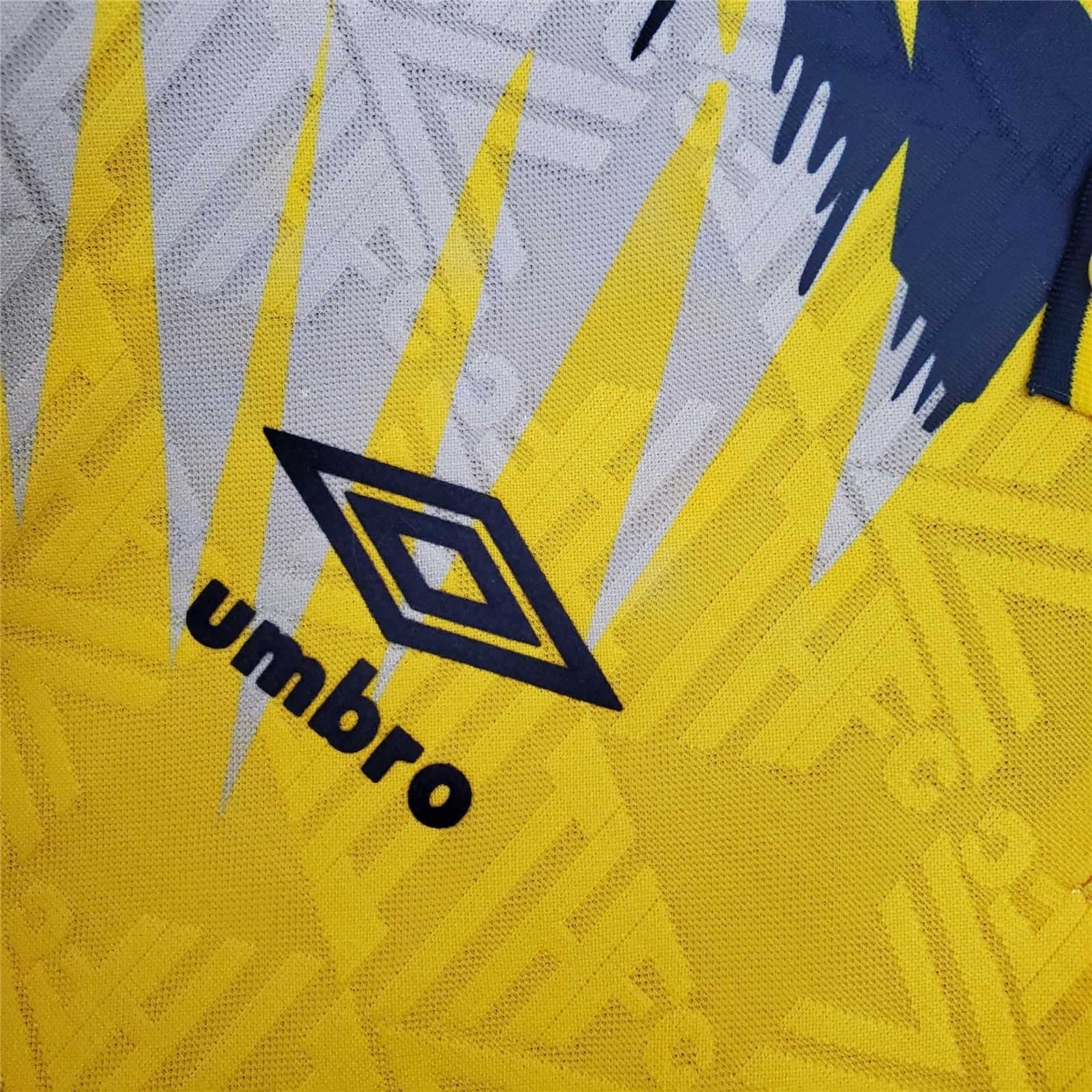 Tottenham Hotspur Retro Football Jersey Away Custom Shirt 1992/94 - ujerseystore