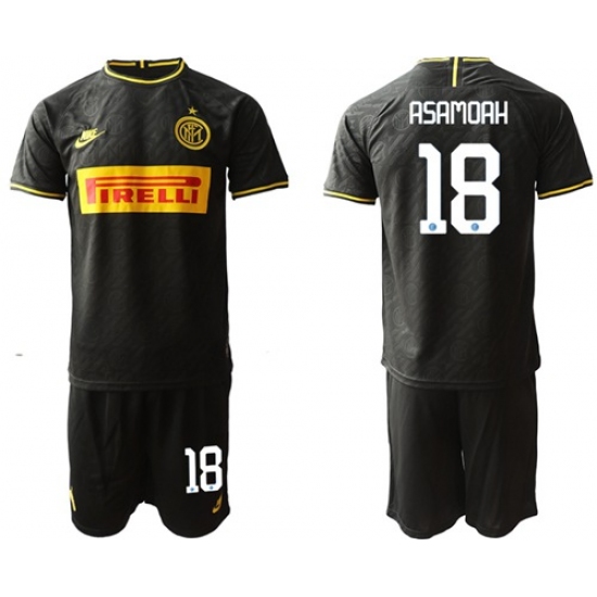 Inter Milan #18 Asamoah Third Soccer Club Jersey