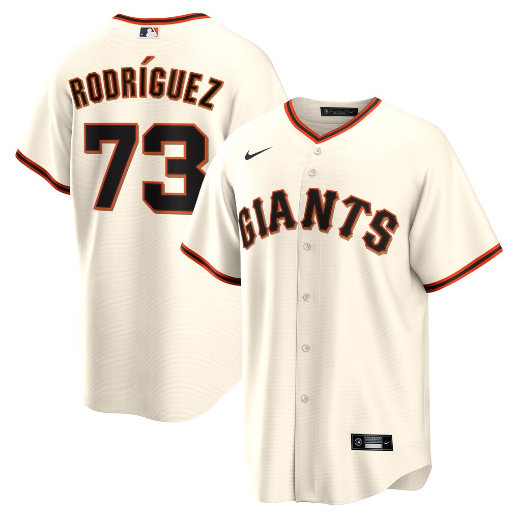 Men's San Francisco Giants Randy Rodríguez Nike Cream Home Replica Jersey - Ujersey