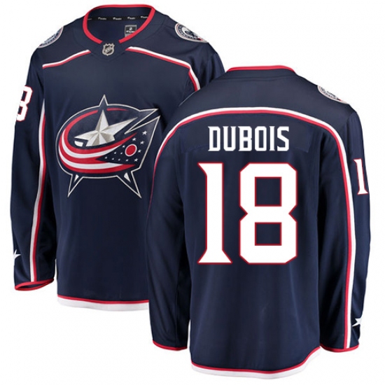 Youth Columbus Blue Jackets #18 Pierre-Luc Dubois Fanatics Branded Navy Blue Home Breakaway NHL Jersey - Ujersey