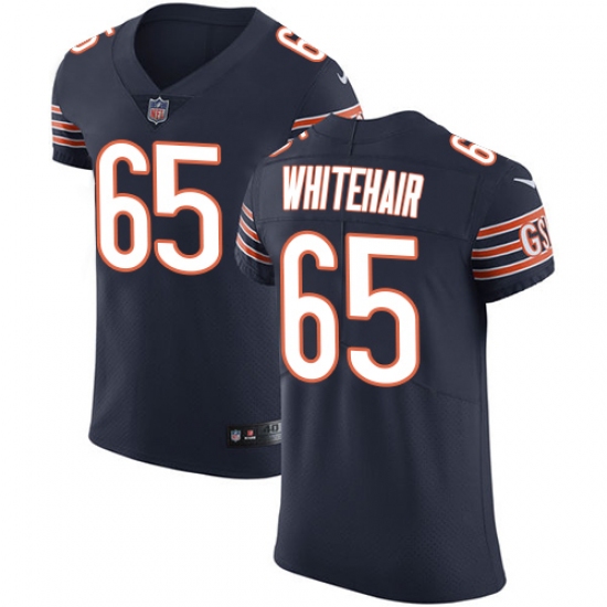 Men's Nike Chicago Bears #65 Cody Whitehair Navy Blue Team Color Vapor Untouchable Elite Player NFL Jersey - Ujersey