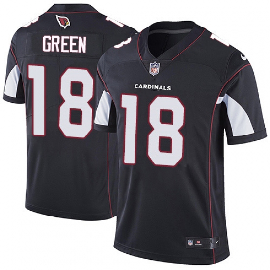 Youth Nike Arizona Cardinals #18 A.J. Green Black Alternate Stitched NFL Vapor Untouchable Limited Jersey - Ujersey