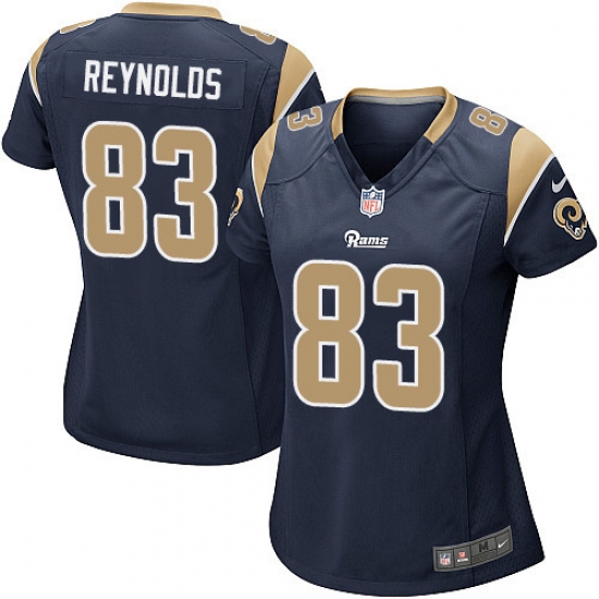 Women's Nike Los Angeles Rams #83 Josh Reynolds Game Navy Blue Team Color NFL Jersey - Ujersey