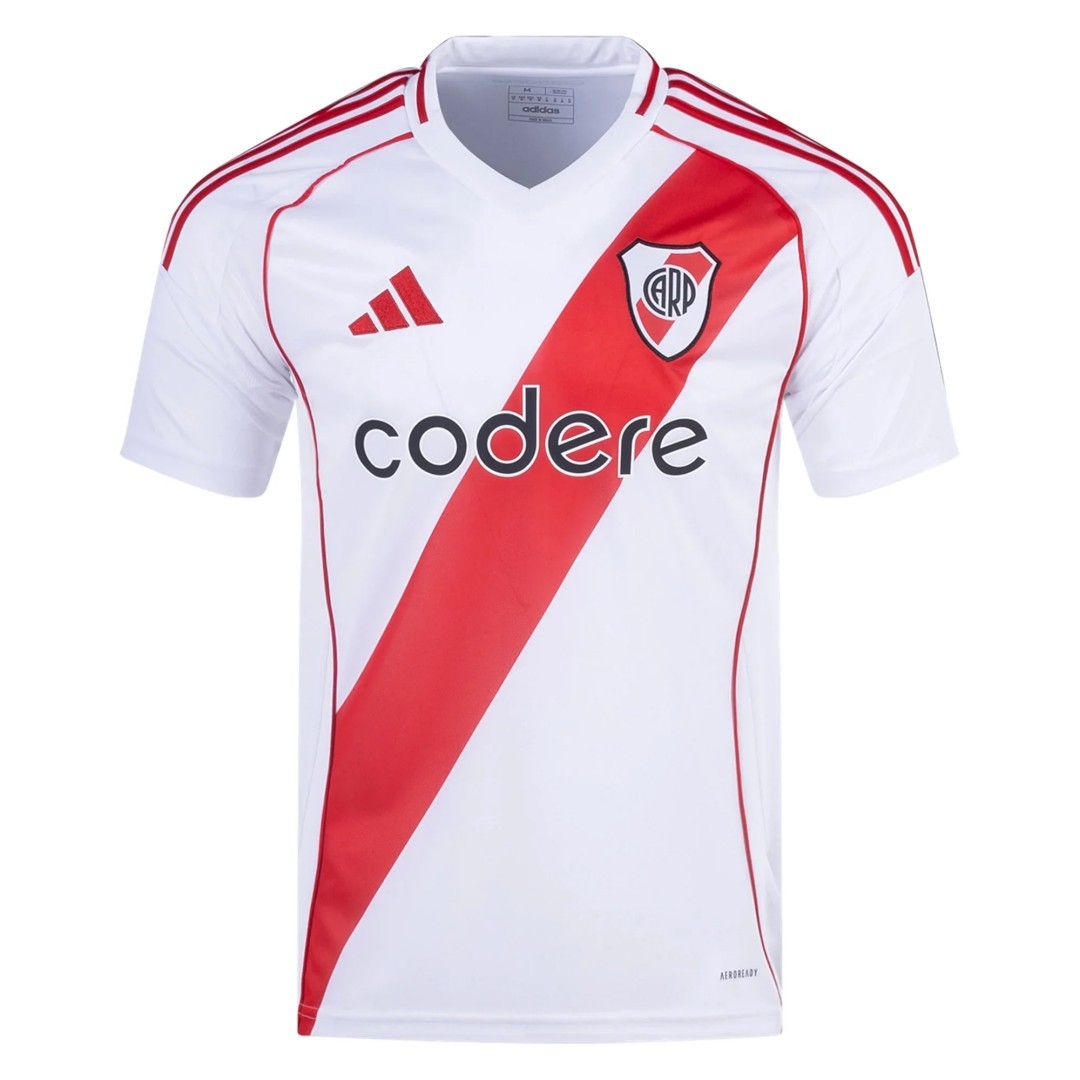 River Plate Soccer Jersey Home Custom Shirt 2024/25 - Ujersey NHL