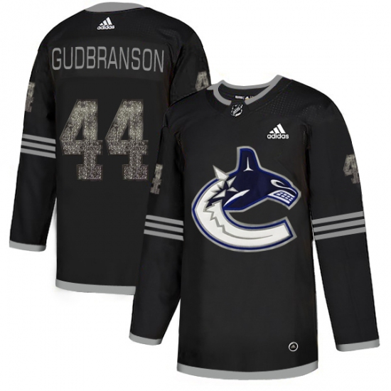 Men's Adidas Vancouver Canucks #44 Erik Gudbranson Black Authentic Classic Stitched NHL Jersey - Ujersey