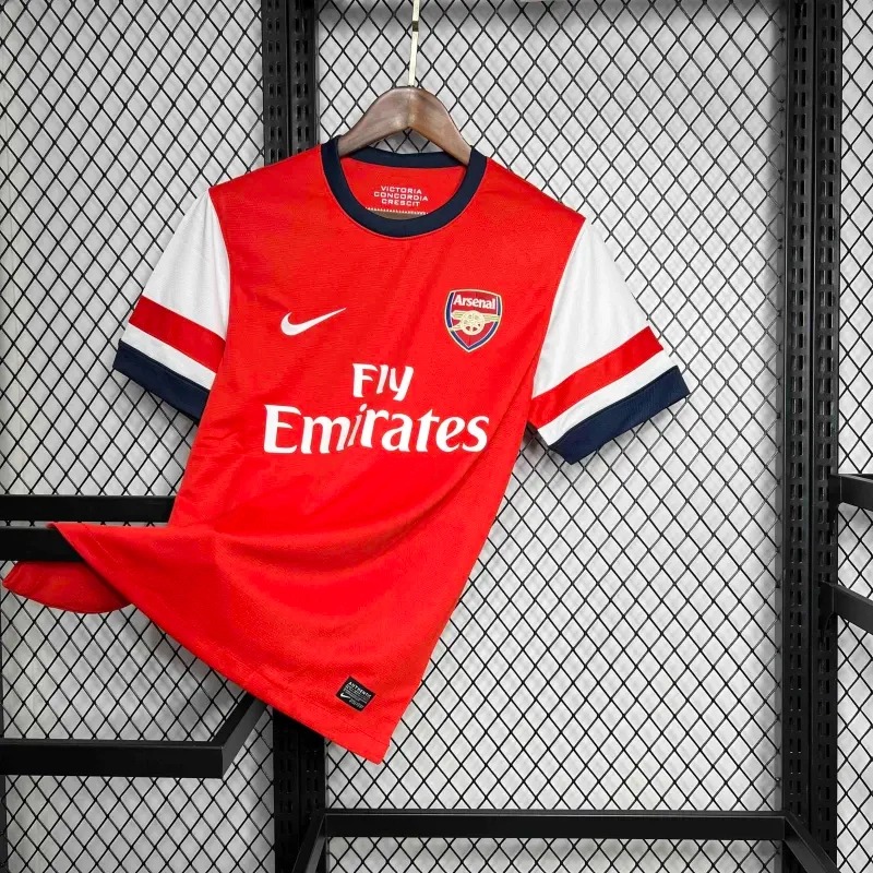 Arsenal Soccer Retro Jersey Home Custom Shirt 2012-13 - ujerseystore