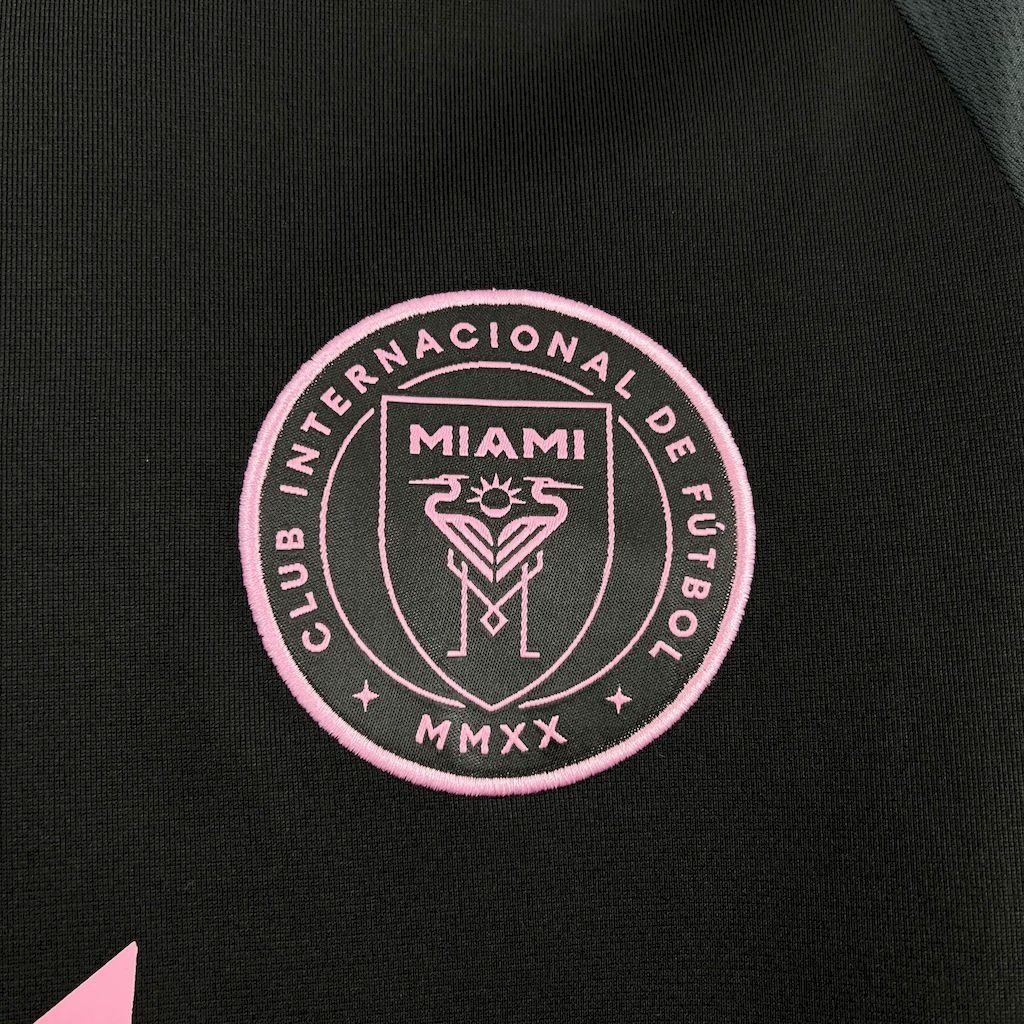 Inter Miami Soccer Jersey Away Long Sleeve Custom Shirt 2025 - ujerseystore