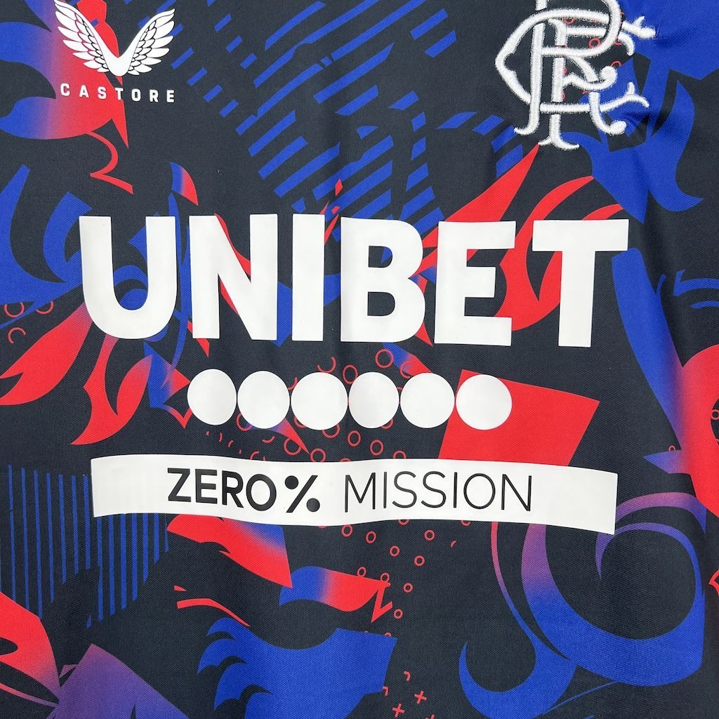 Rangers FC Soccer Jersey Third Away Custom Shirt 2024/25 - ujerseystore