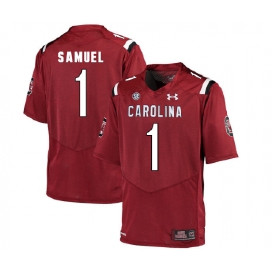 South Carolina Gamecocks 1 Deebo Samuel Red College Football Jersey - Ujersey