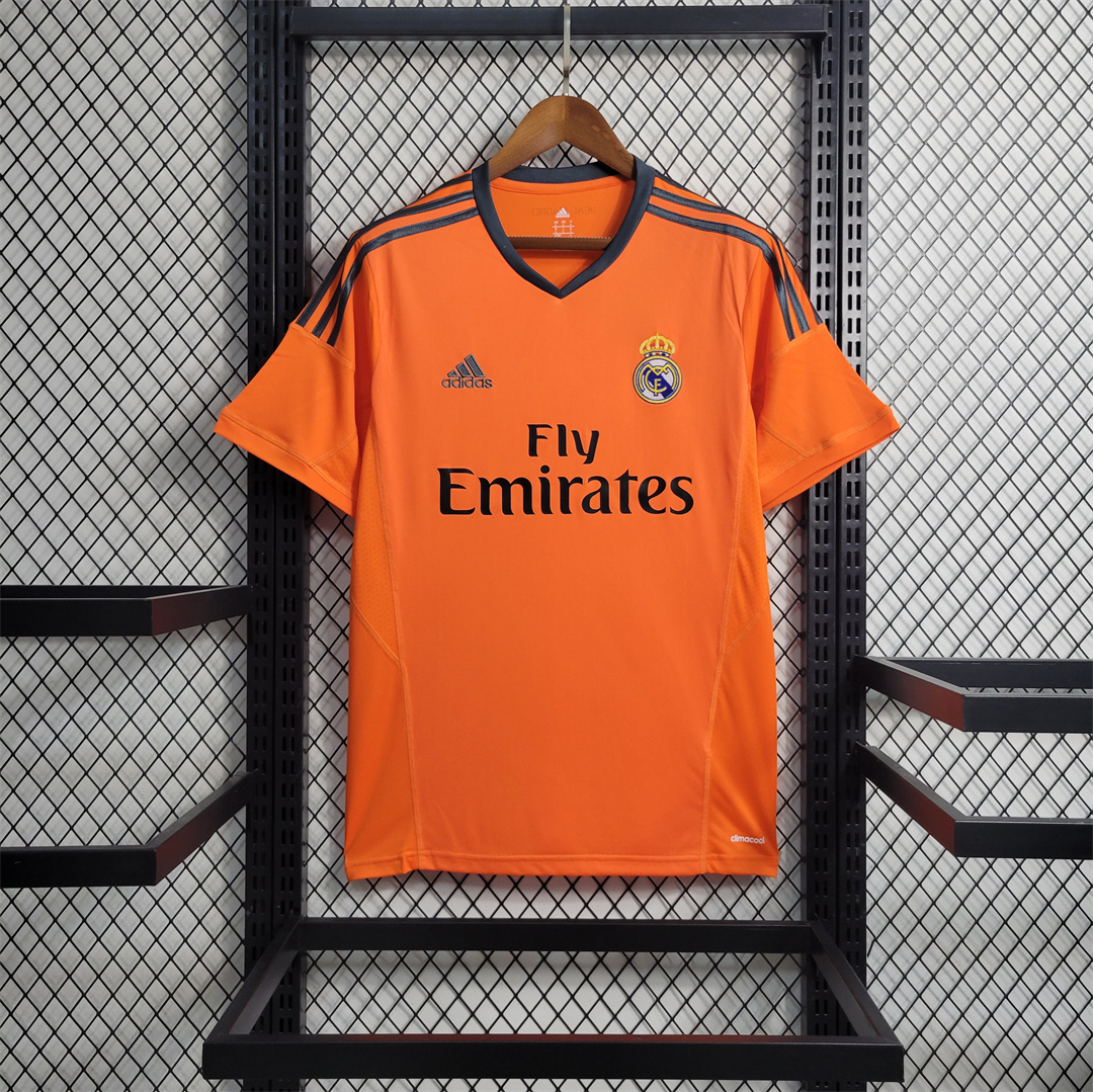 Real Madrid Retro Jersey Third Away Custom Soccer Shirt 2013/14 - ujerseystore