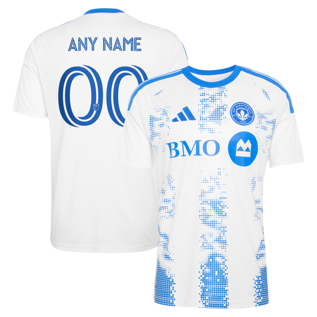 Men's CF Montreal adidas White 2026 The Procure Jersey Replica Custom Jersey - Ujersey