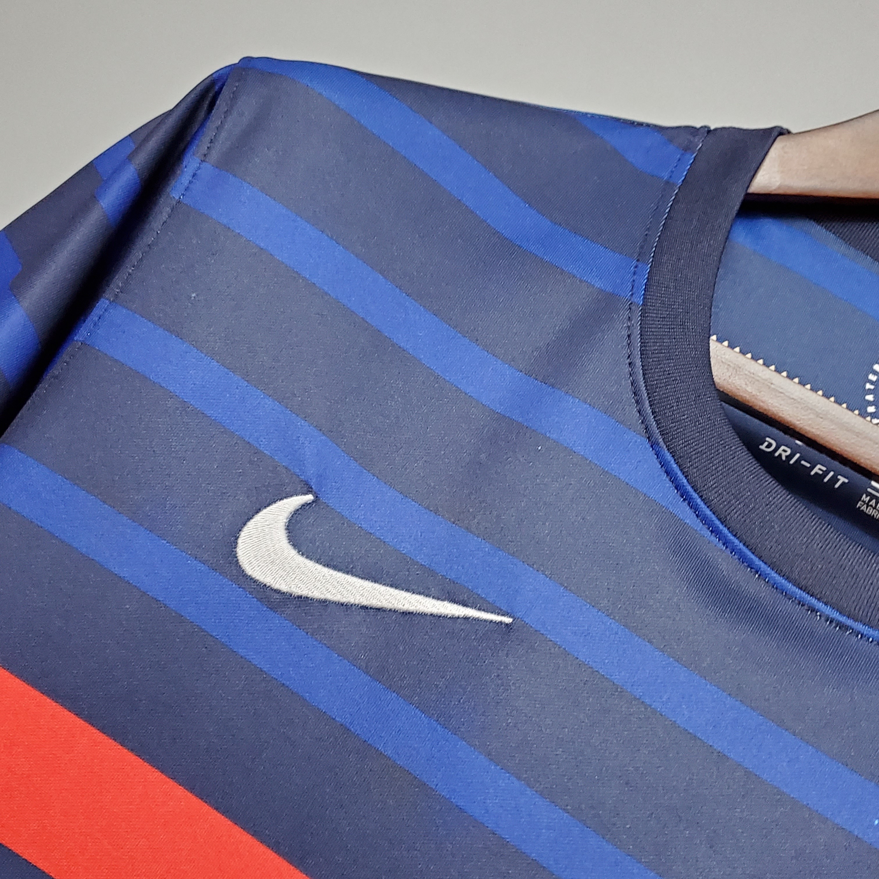 France Retro Soccer Jersey Home Custom Shirt 2020 - ujerseystore