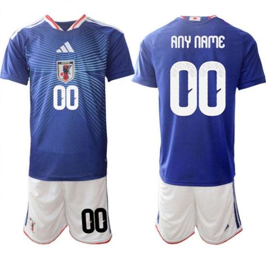 Men's Japan Custom 2026 Blue Home Soccer Jersey Suit - Ujersey