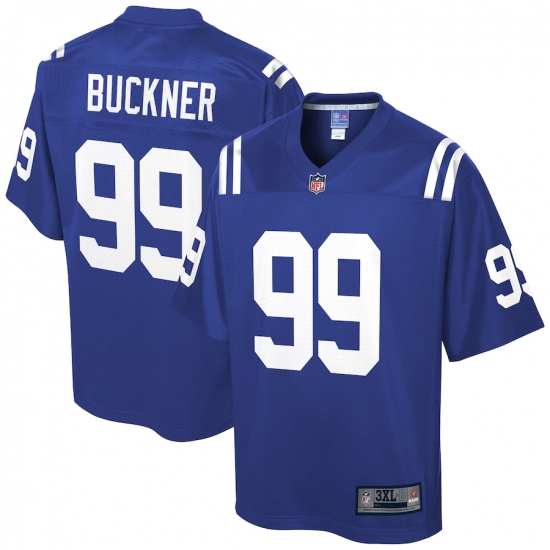 Men's Indianapolis Colts #99 DeForest Buckner NFL Pro Line Royal Big & Tall Player Jersey.webp - Ujersey