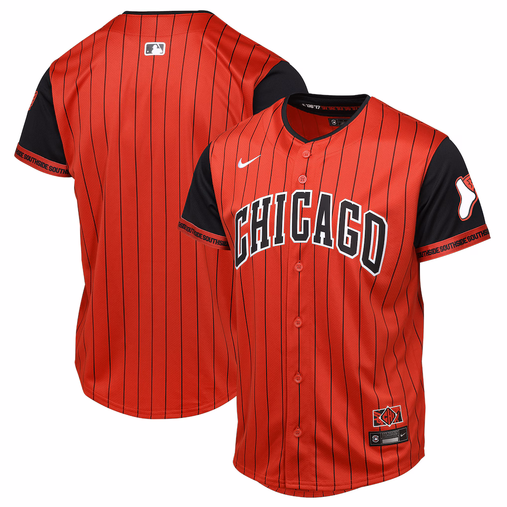 Youth Chicago White Sox   Red/Black 2025 City Connect Limited Jersey - Ujersey