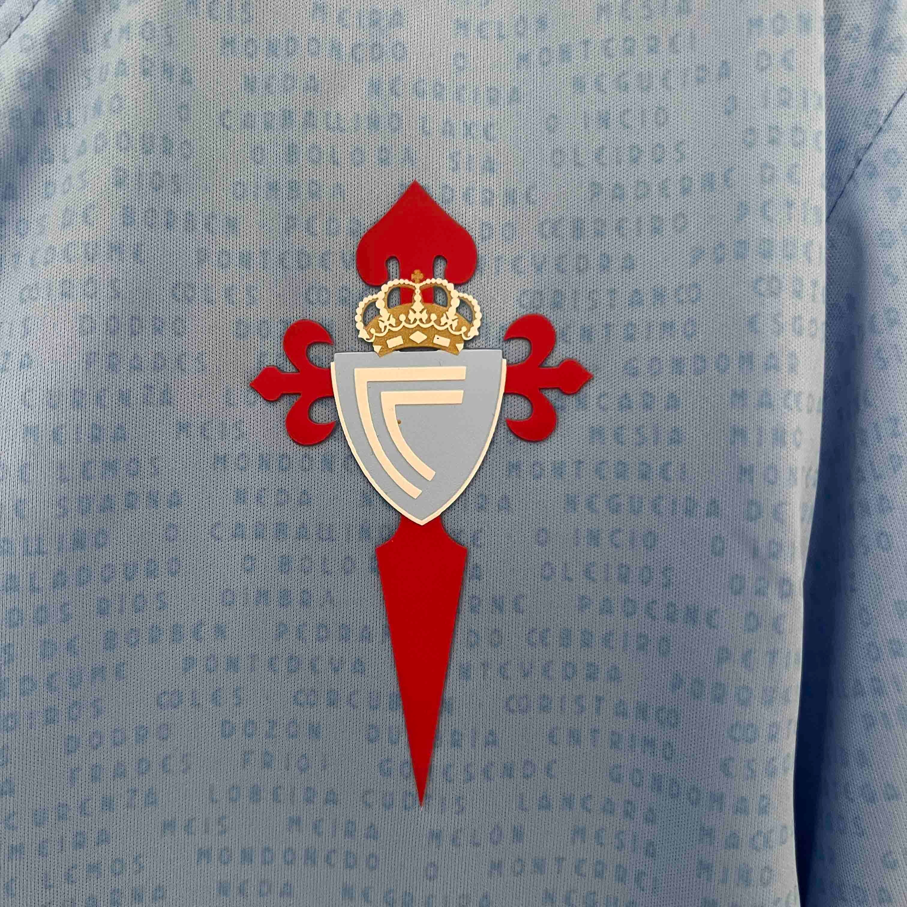 Celta Vigo Soccer Jersey Home Custom Shirt 2024/25 - SUjersey01