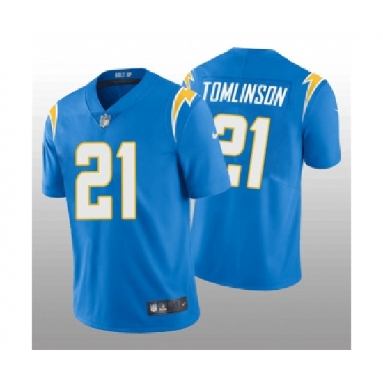 Men's Los Angeles Chargers #21 LaDainian Tomlinson Blue Vapor Untouchable Limited Stitched Jersey - Ujersey