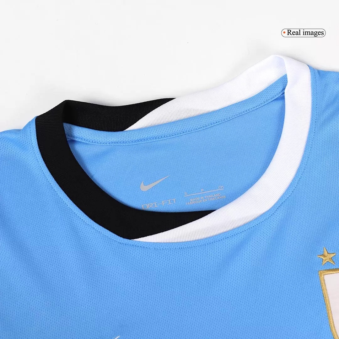 Uruguay Soccer Jersey Home Custom Shirt Copa America 2024 - Ujersey