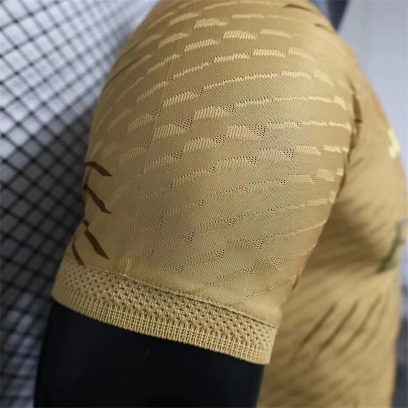 Real Madrid Soccer Jersey Golden Special Edition Shirt 2023/24