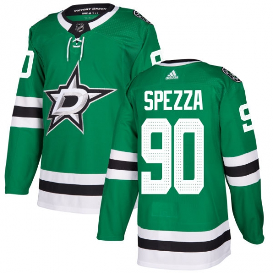 Youth Adidas Dallas Stars #90 Jason Spezza Authentic Green Home NHL Jersey - Ujersey