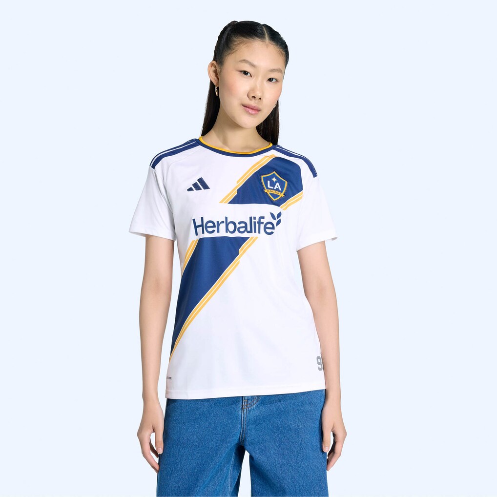 Women's LA Galaxy adidas White 2026 The VeloCITY Kit Replica Jersey - Ujersey