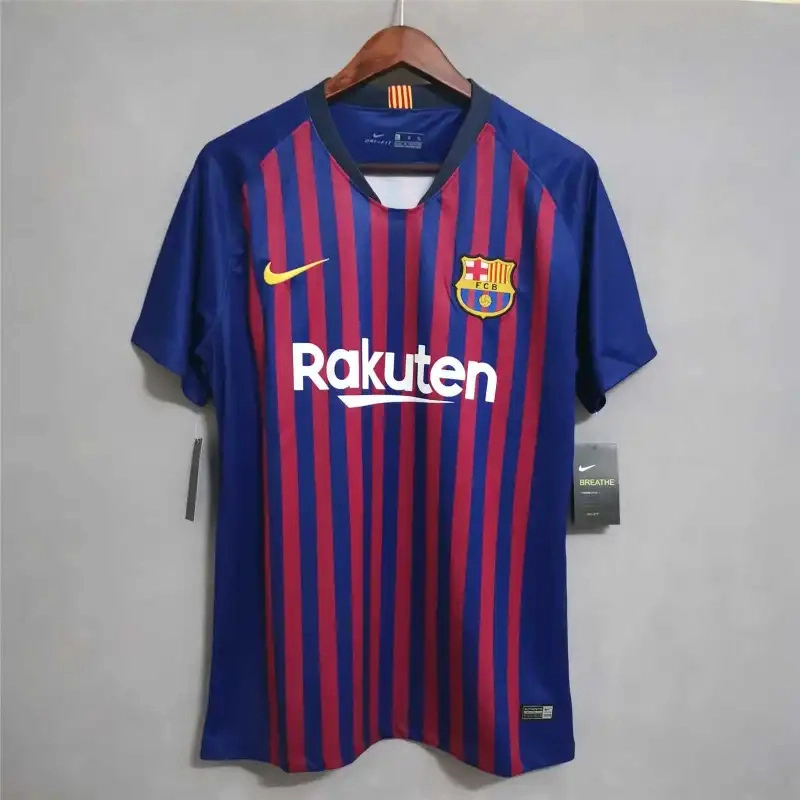 Barcelona Retro Jersey Home Soccer Shirt 2018-19 - U-jersey