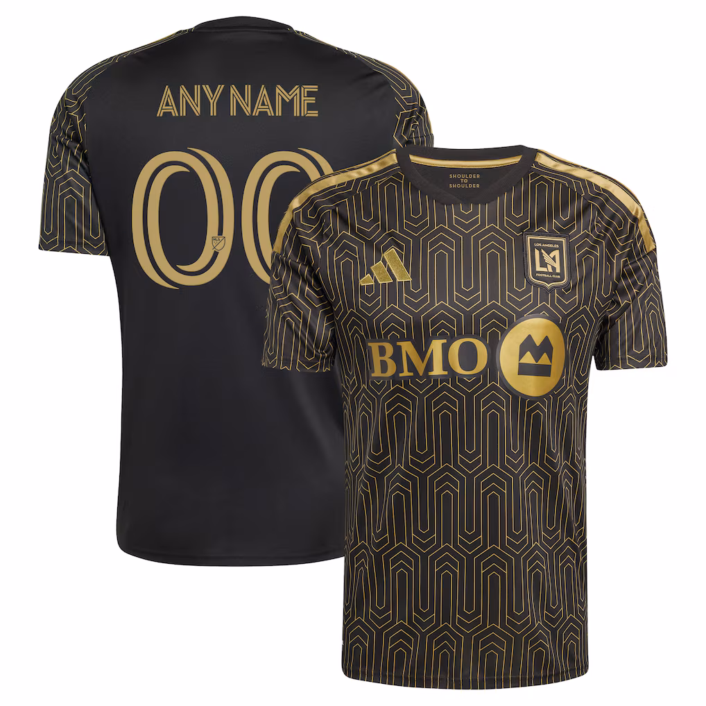 Men's LAFC adidas Black 2026 2026 Primary Kit Replica Custom Jersey - Ujersey NHL