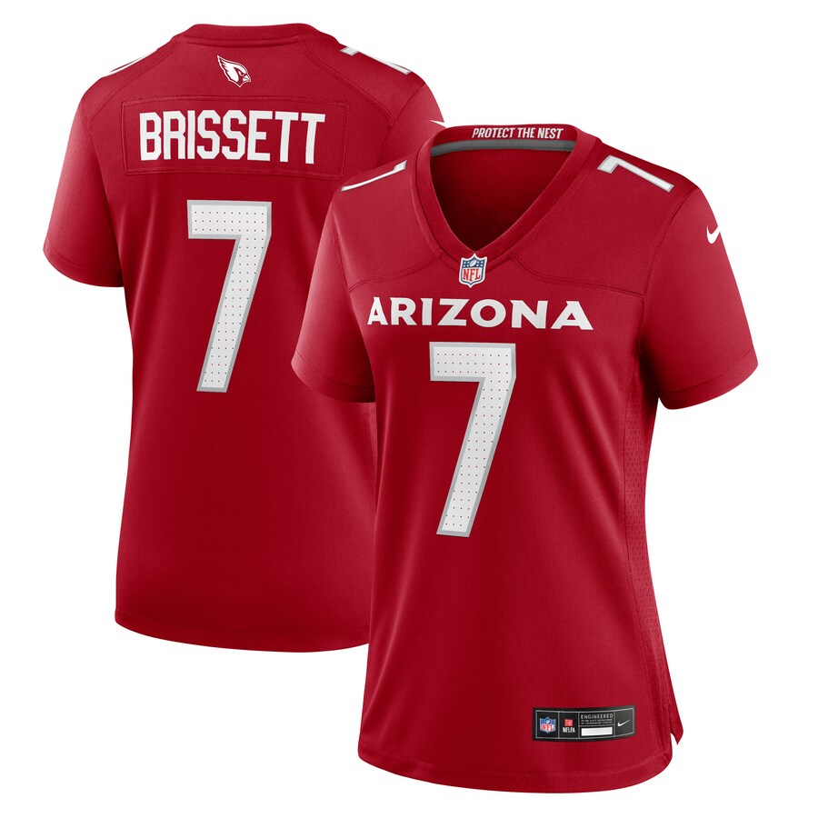 Women's Arizona Cardinals Jacoby Brissett Nike Cardinal Team Game Jersey - Ujersey