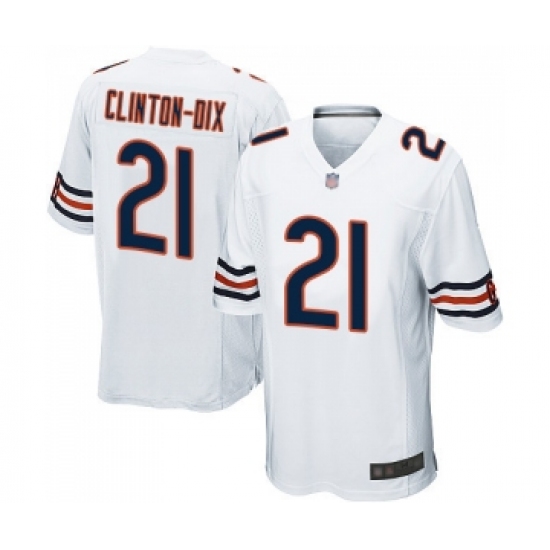 Men's Chicago Bears #21 Ha Clinton-Dix Game White Football Jersey - Ujersey