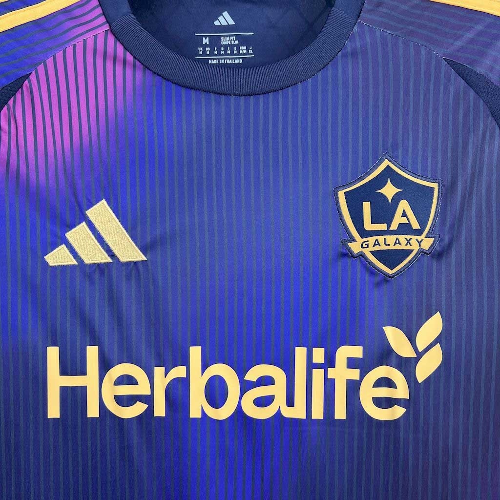 LA Galaxy Soccer Jersey Away Custom Shirt 2025 - Vujersey Los Angeles Rams
