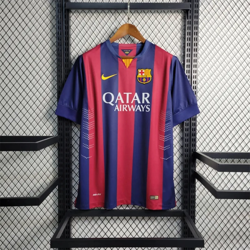 Barcelona Retro Jersey Home Soccer Shirt 2014-15 - U-jersey