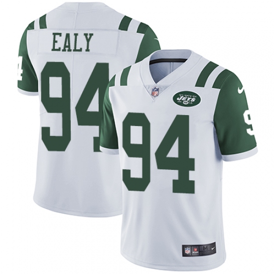 Youth Nike New York Jets #94 Kony Ealy White Vapor Untouchable Elite Player NFL Jersey - Ujersey