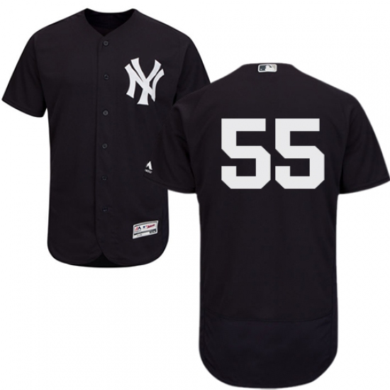 Men's Majestic New York Yankees #55 Sonny Gray Navy Blue Flexbase Authentic Collection MLB Jersey - Ujersey
