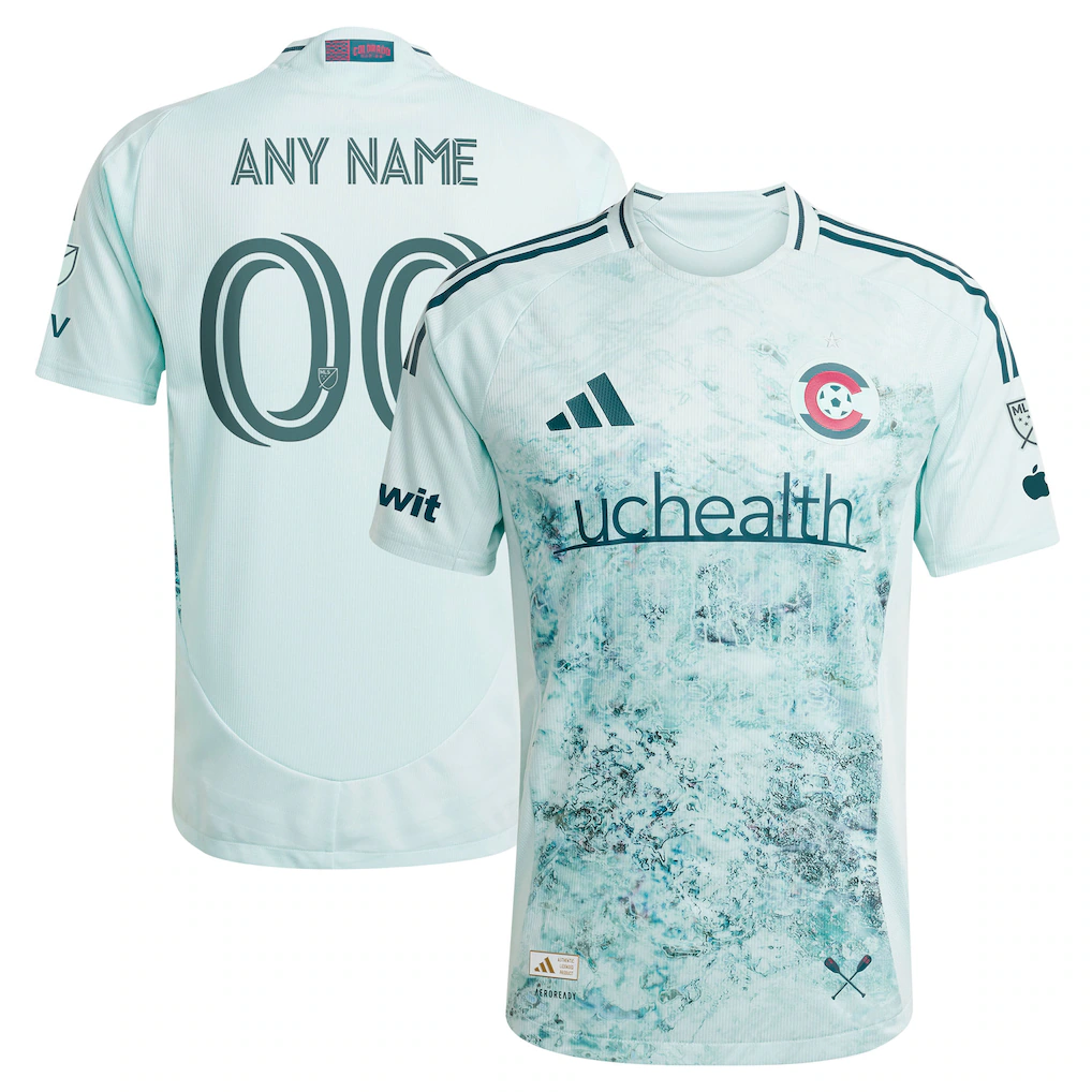 Men's Colorado Rapids adidas Green 2025/26 On-Field Authentic Headwaters Custom Jersey - Ujersey NHL