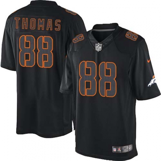 Youth Nike Denver Broncos #88 Demaryius Thomas Limited Black Impact NFL Jersey - Ujersey
