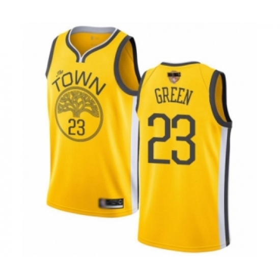 Youth Golden State Warriors #23 Draymond Green Yellow Swingman 2019 Basketball Finals Bound Jersey - Earned Edition - Ujersey