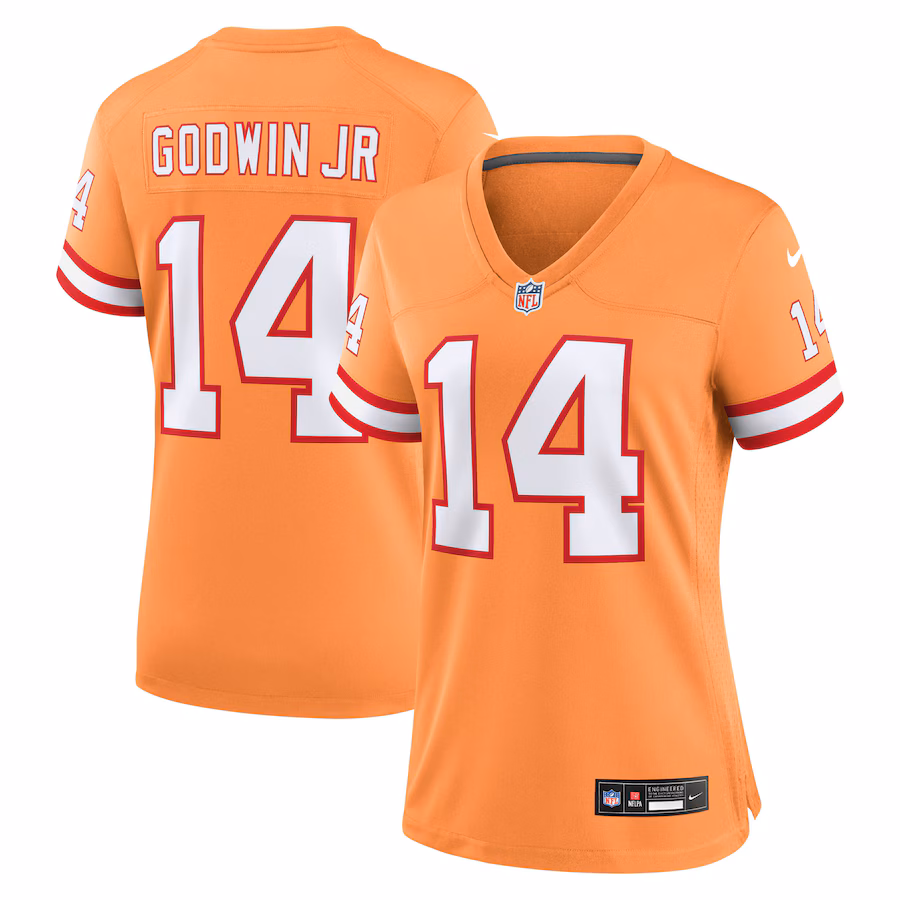 Women's Tampa Bay Buccaneers Chris Godwin Jr. Nike Orange Alternate Game Player Jersey - Ujersey