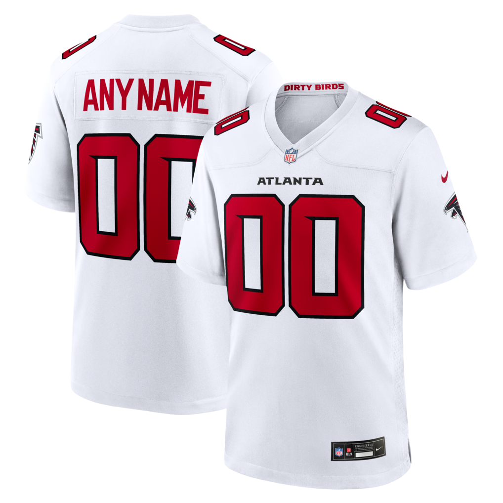 Youth Atlanta Falcons Nike White Custom Game Jersey - Ujersey NHL