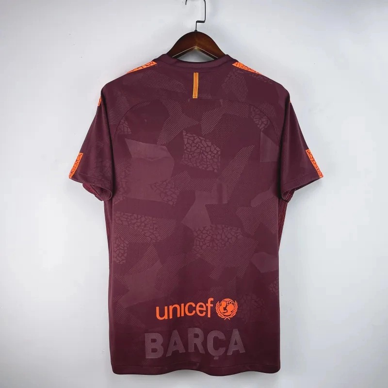 Barcelona Retro Jersey Third Away Soccer Shirt 2017-18 - Ujersey NHL