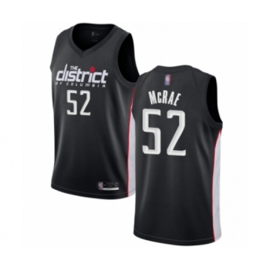 Youth Washington Wizards #52 Jordan McRae Swingman Black Basketball Jersey - City Edition - Ujersey