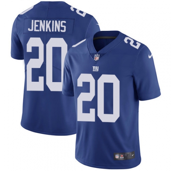 Men's Nike New York Giants #20 Janoris Jenkins Royal Blue Team Color Vapor Untouchable Limited Player NFL Jersey - Ujersey