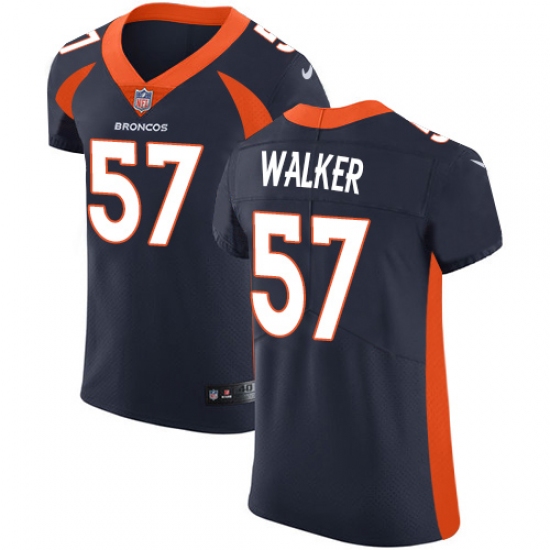 Men's Nike Denver Broncos #57 Demarcus Walker Navy Blue Alternate Vapor Untouchable Elite Player NFL Jersey - Ujersey