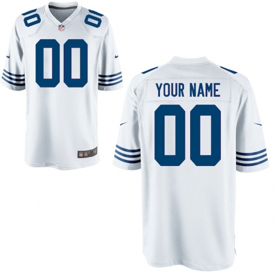 Nike Men's Indianapolis Colts Customized Throwback Game Jersey - Ujersey