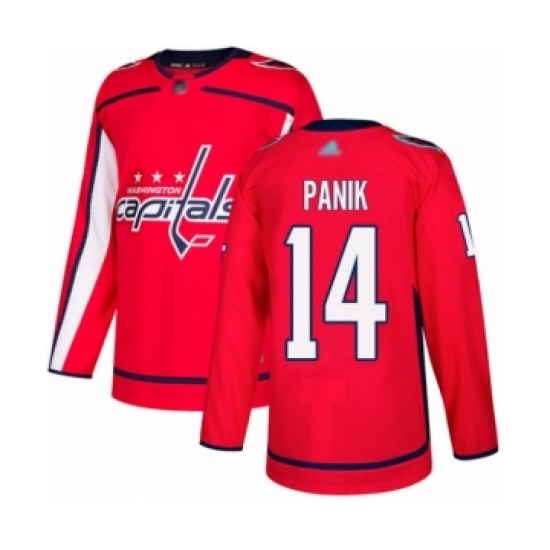 Youth Washington Capitals #14 Richard Panik Authentic Red Home Hockey Jersey - Ujersey