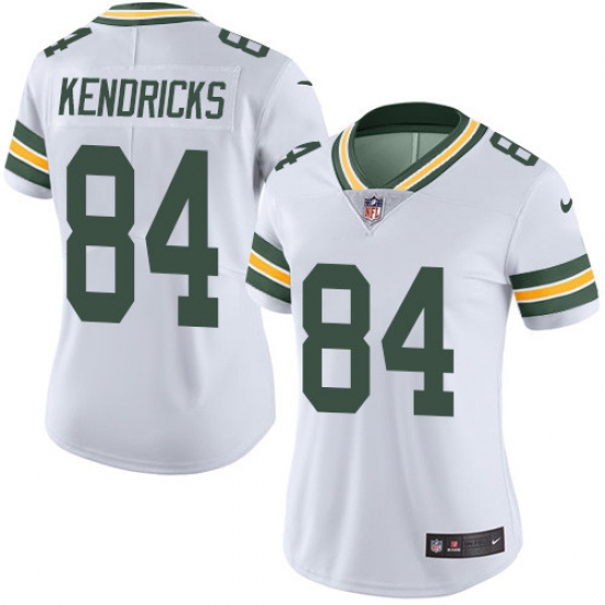 Women's Nike Green Bay Packers #84 Lance Kendricks White Vapor Untouchable Limited Player NFL Jersey - Ujersey