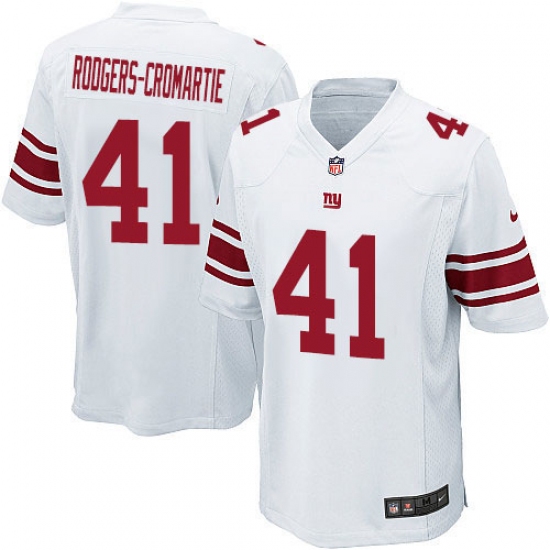 Men's Nike New York Giants #41 Dominique Rodgers-Cromartie Game White NFL Jersey - Ujersey
