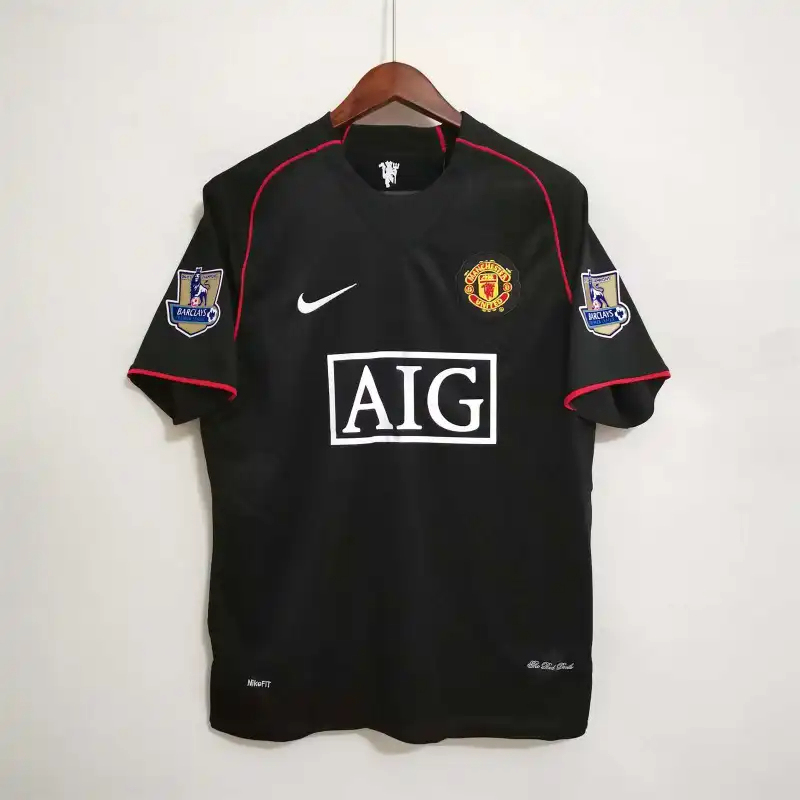 Manchester United Retro Away Football Jersey Shirt 2007/08 - U-jersey