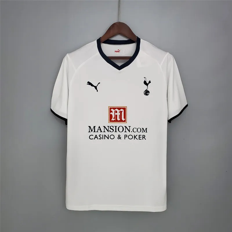 Tottenham Hotspur Retro Football Jersey Home Custom Shirt 2008/09 - ujerseystore