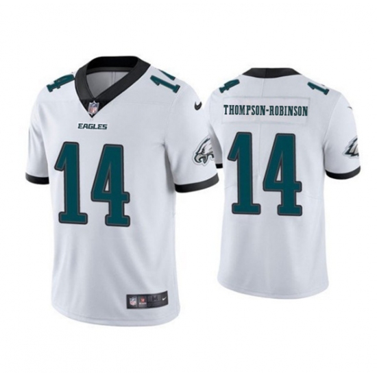 Men's Philadelphia Eagles #14 Dorian Thompson-Robinson White 2025 New Vapor Untouchable Limited Football Stitched Jersey - Ujersey