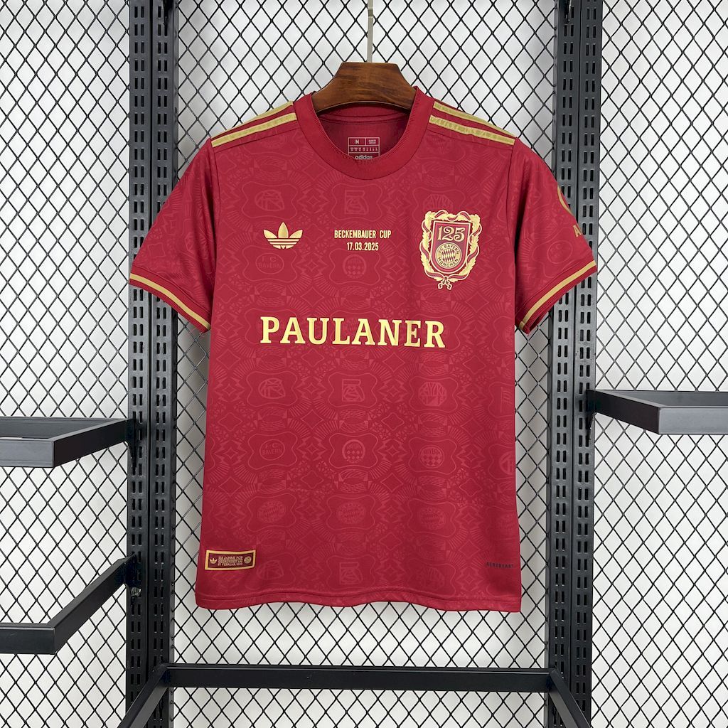 Bayern Munich Soccer Jersey 125th Anniversary Beckenbauer Cup Shirt 2025/26 - U-jersey